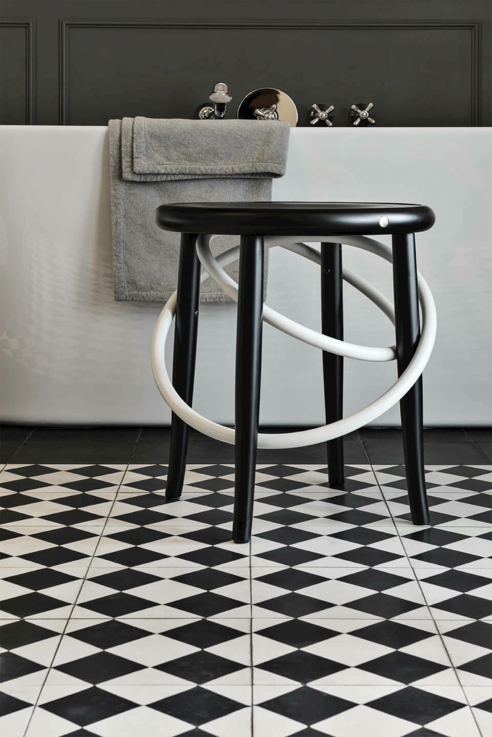Барный стул Cirque — Gebruder Thonet Vienna, дерево, фото 4