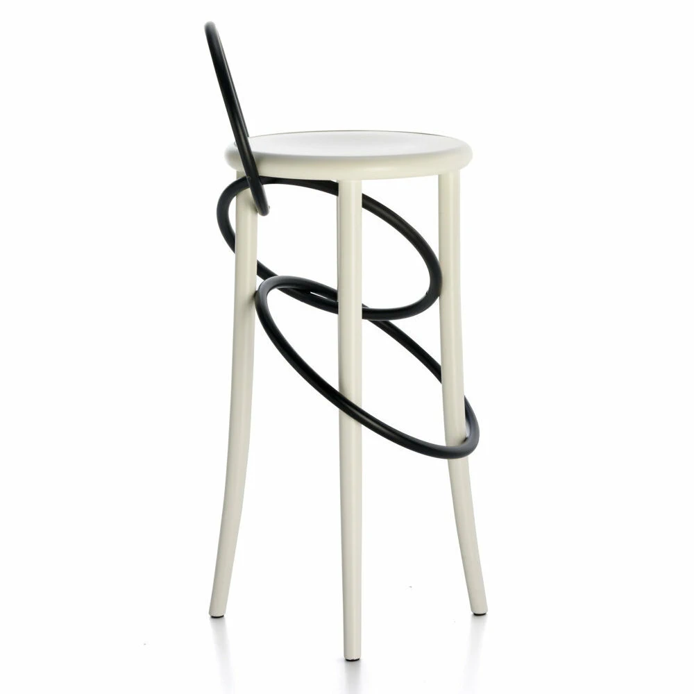 Каркас и наполнение: дерево. Современный дизайн Барный стул Cirque — Gebruder Thonet Vienna, дерево