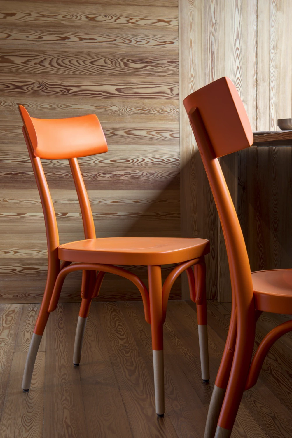 Стул Czech — Gebruder Thonet Vienna, ткань, фото 2