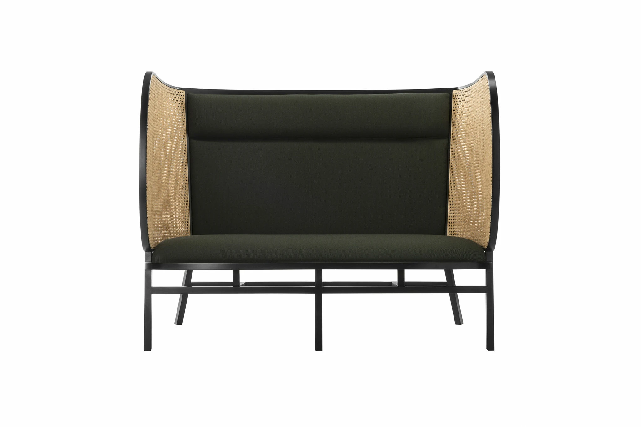 Современный дизайн Скамья Hideout Loveseat — Gebruder Thonet Vienna, ткань, фото 3