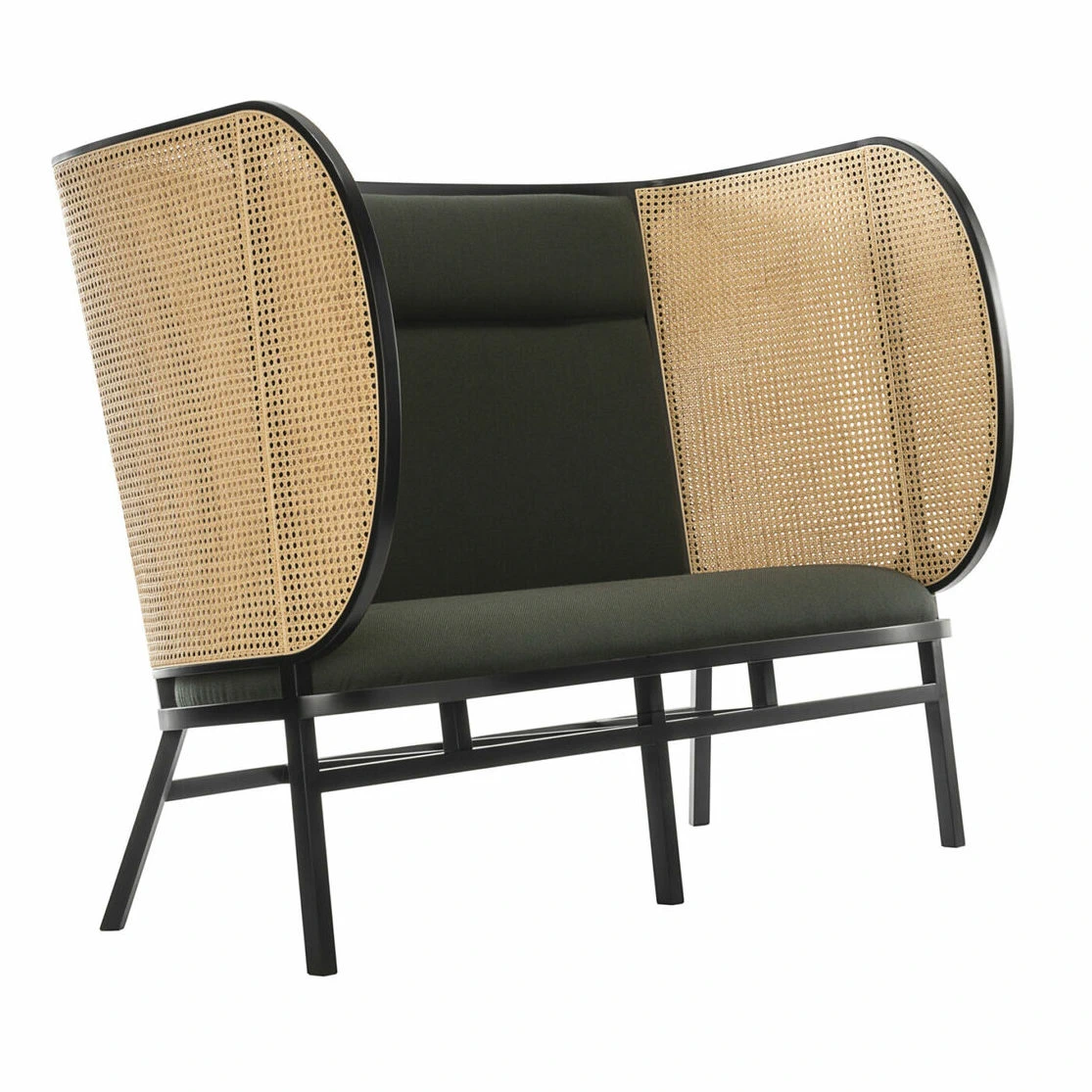 Скамья Hideout Loveseat — Gebruder Thonet Vienna, ткань