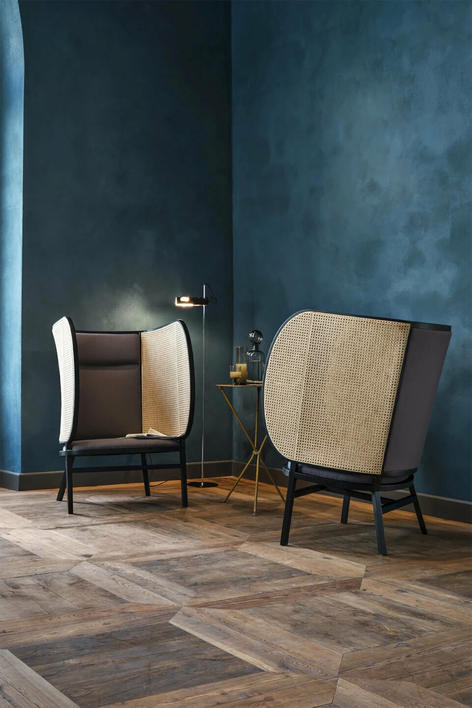 Кресло Hideout — Gebruder Thonet Vienna, ткань, фото 4