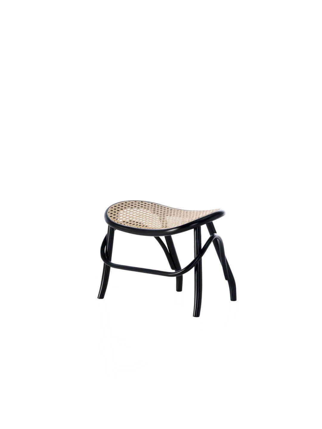 Пуф Lehnstuhl Hocker — Gebruder Thonet Vienna, фото 2