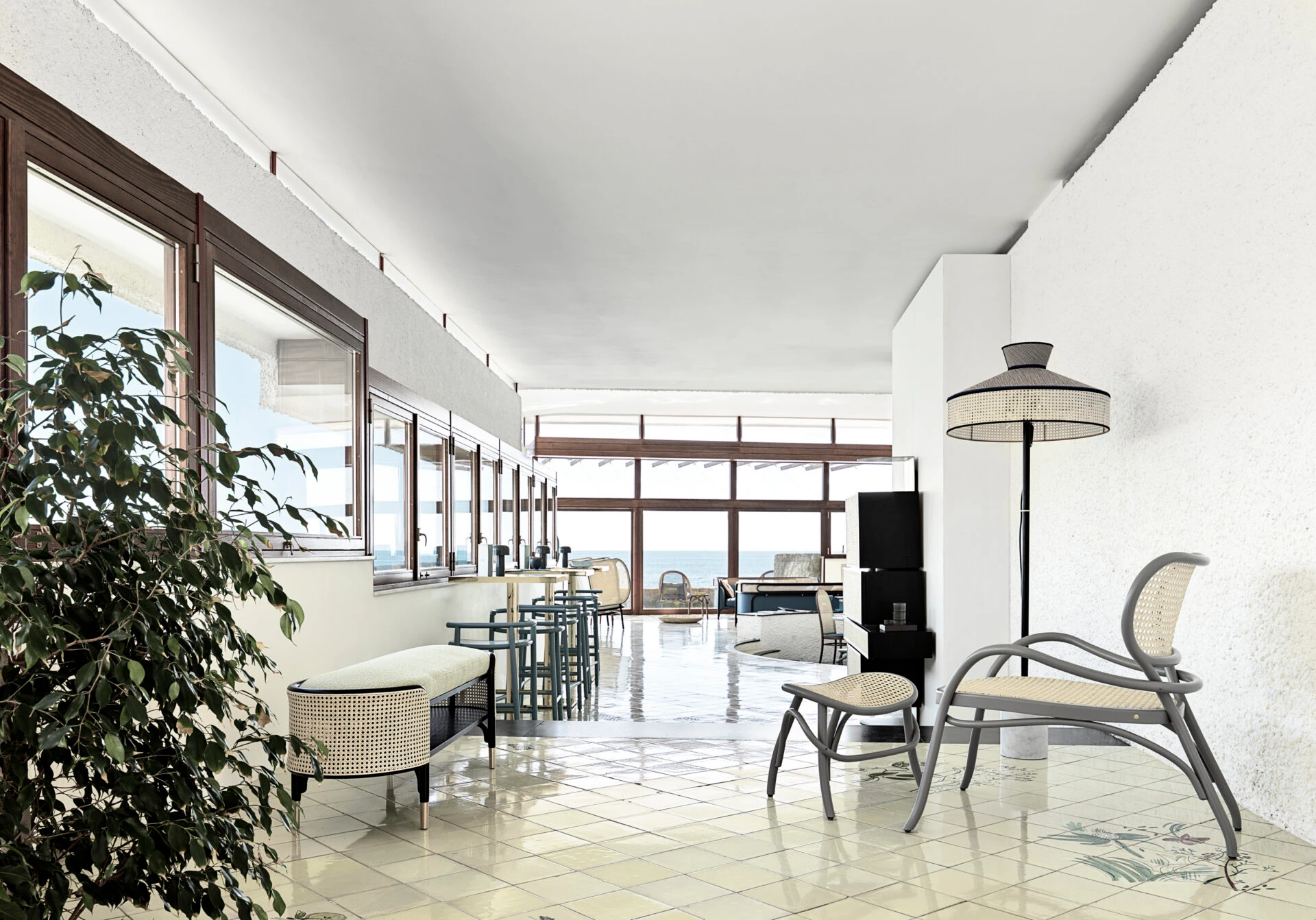 Кресло Lehnstuhl — Gebruder Thonet Vienna, ткань, фото 2