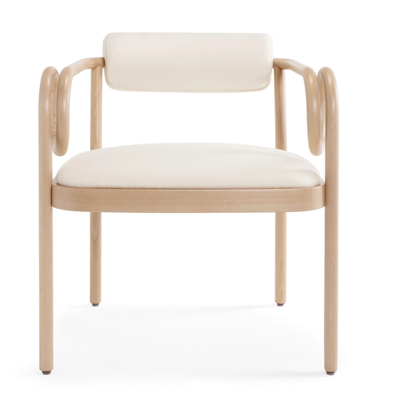 Кресло Loop Lounge — Gebruder Thonet Vienna, ткань