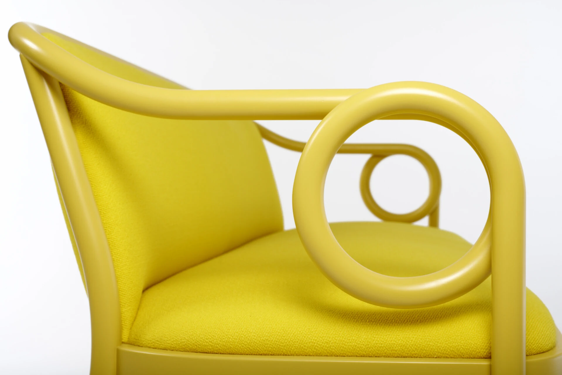 Скамья Loop — Gebruder Thonet Vienna, дерево, фото 3