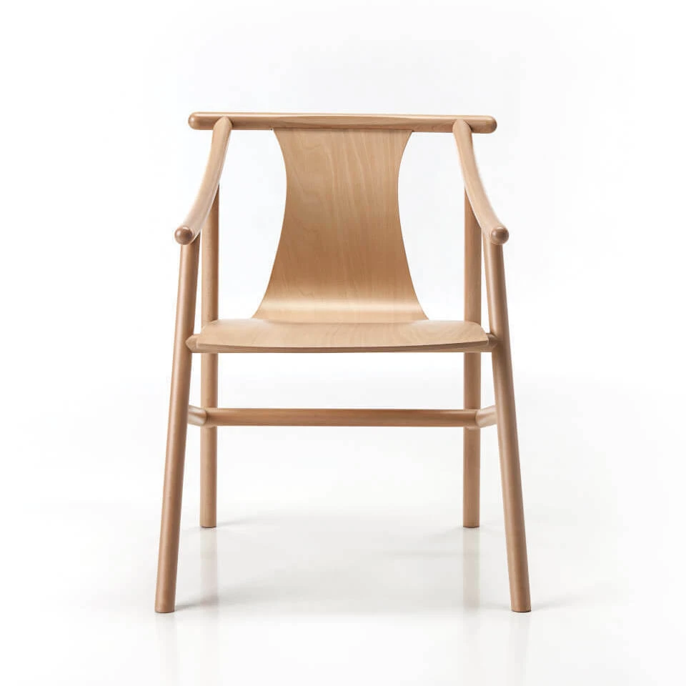 Кресло Magistretti 03 01 — Gebruder Thonet Vienna, ткань