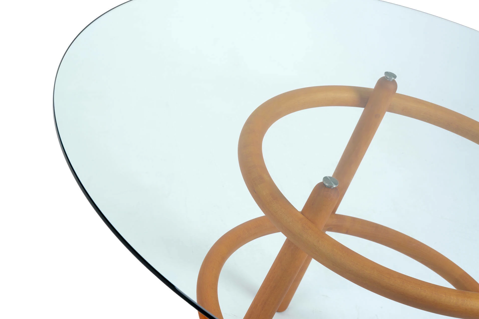 Стол Magistretti 03 02 — Gebruder Thonet Vienna, стекло, фото 2