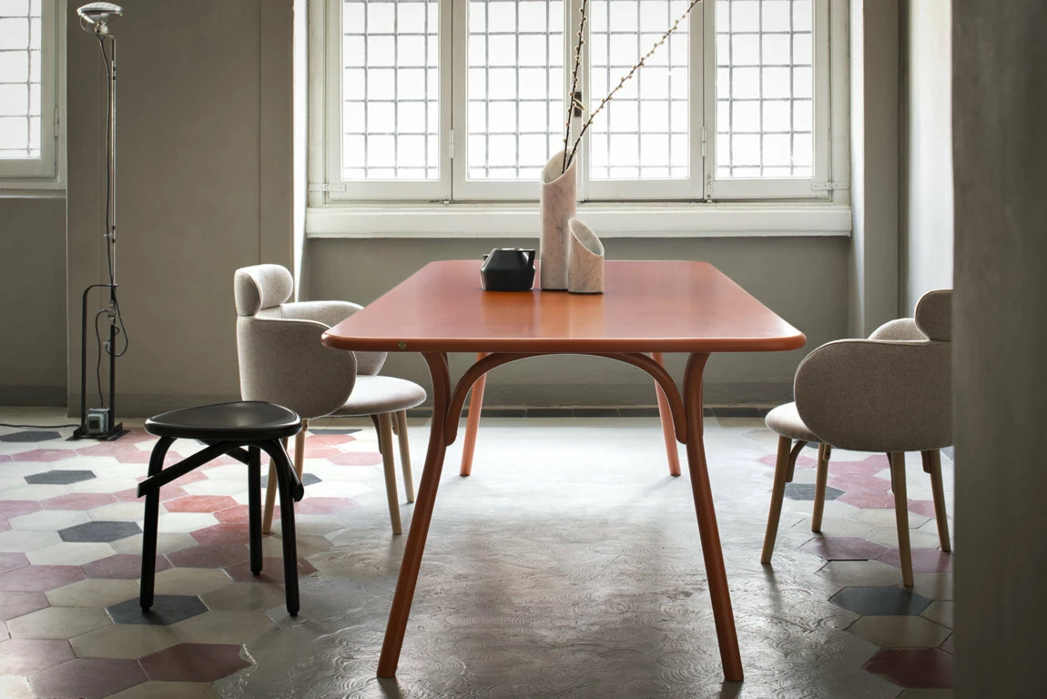 Кресло Malit — Gebruder Thonet Vienna, ткань, фото 4