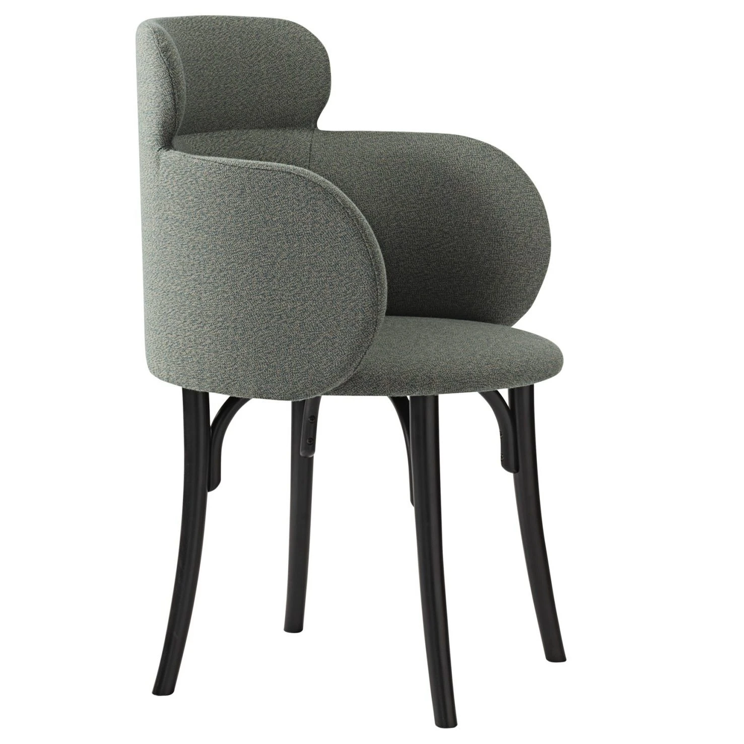 Кресло Malit — Gebruder Thonet Vienna, ткань