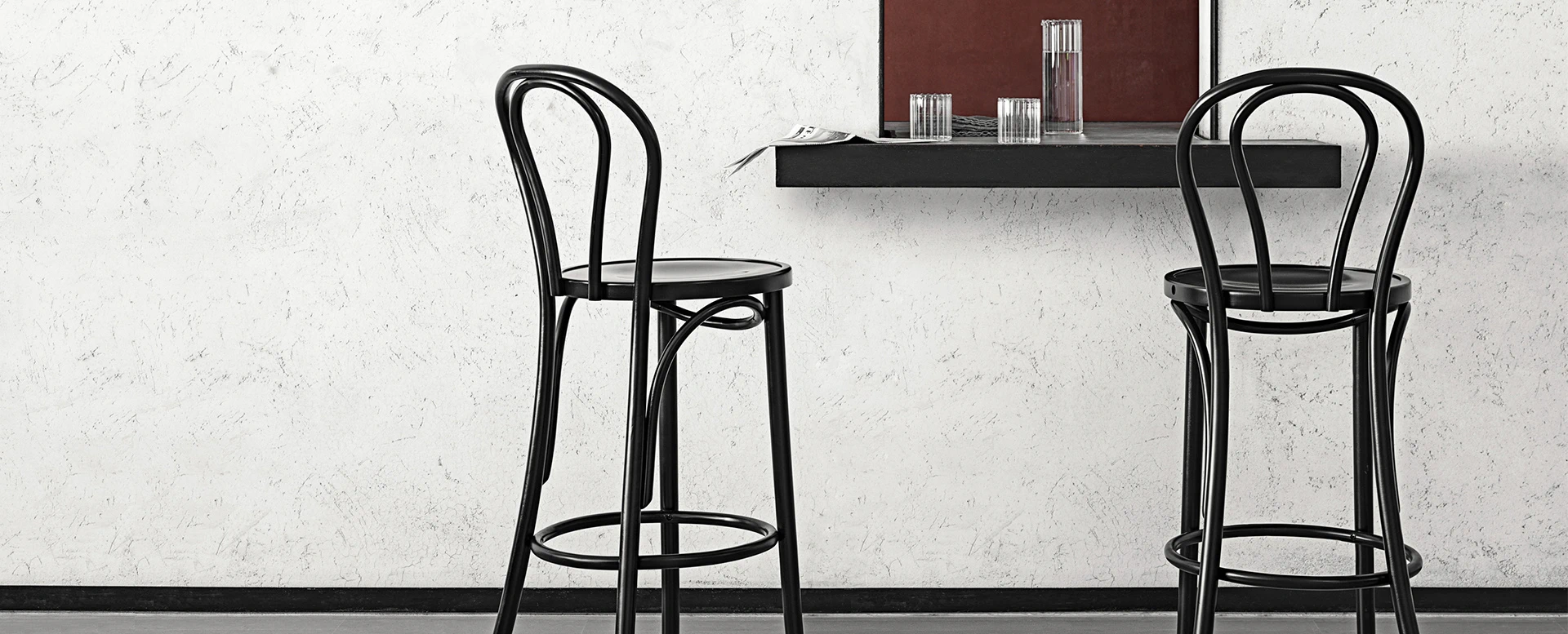 Барный стул N. 18 — Gebruder Thonet Vienna, фото 2