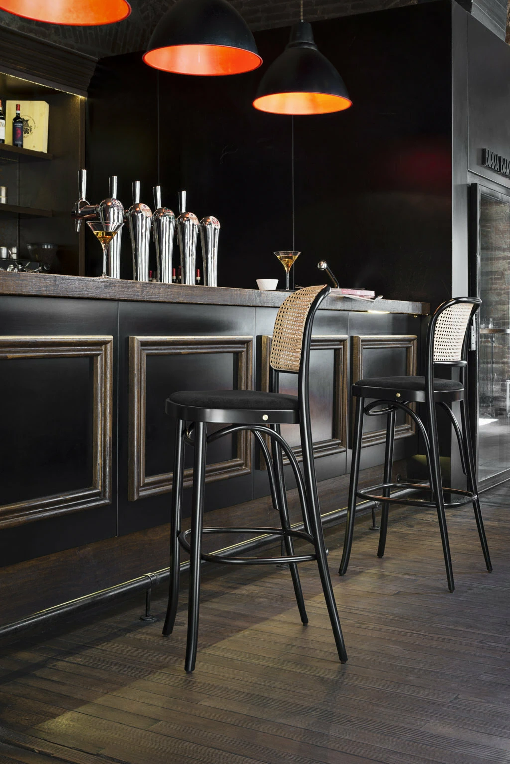 Барный стул N. 811 — Gebruder Thonet Vienna, фото 6