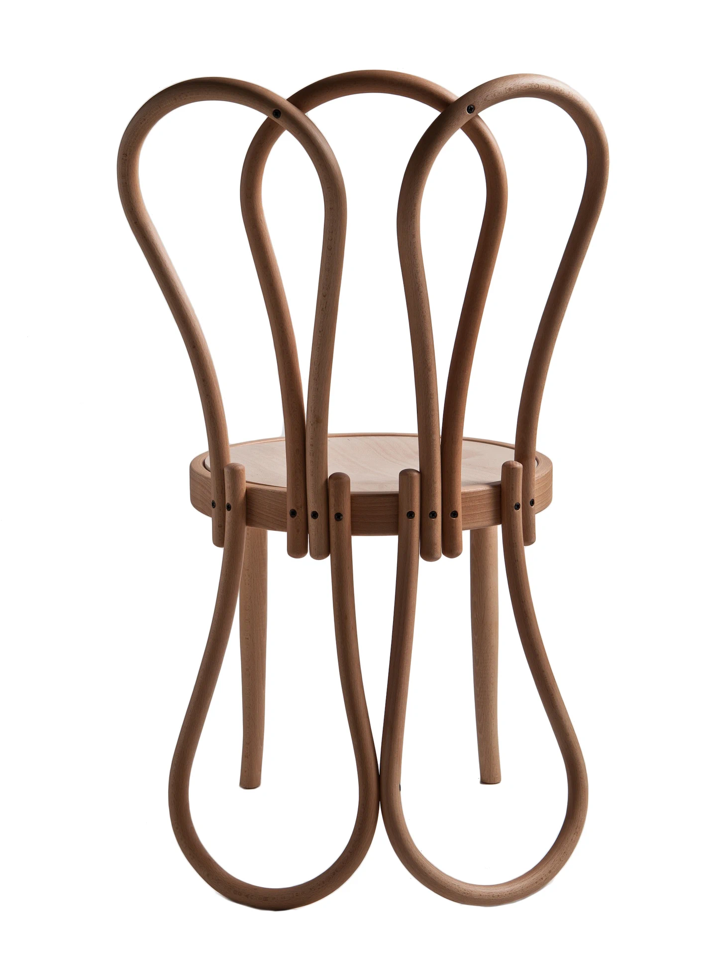 Стул Post Mundus — Gebruder Thonet Vienna, дерево, фото 2