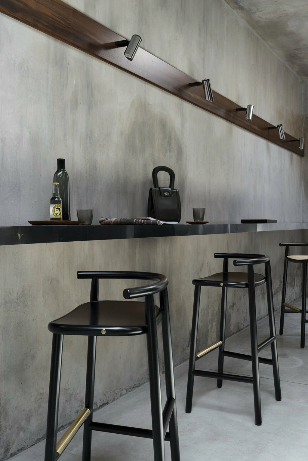 Барный стул Single Curve — Gebruder Thonet Vienna, фото 3
