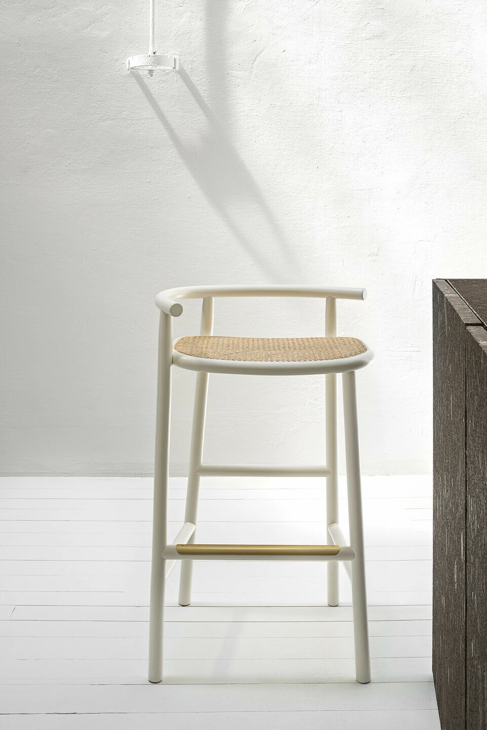 Барный стул Single Curve — Gebruder Thonet Vienna, фото 4