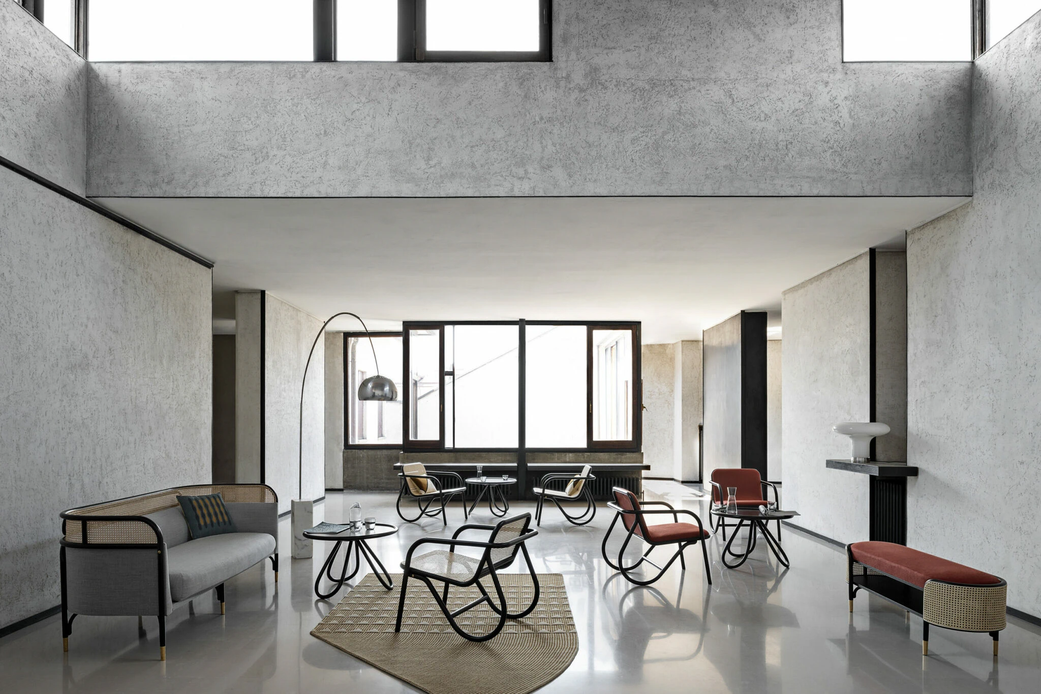 Диван Targa — Gebruder Thonet Vienna, ткань, фото 2