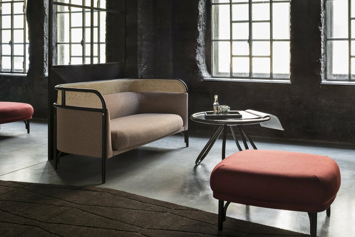 Диван Targa — Gebruder Thonet Vienna, ткань, фото 5