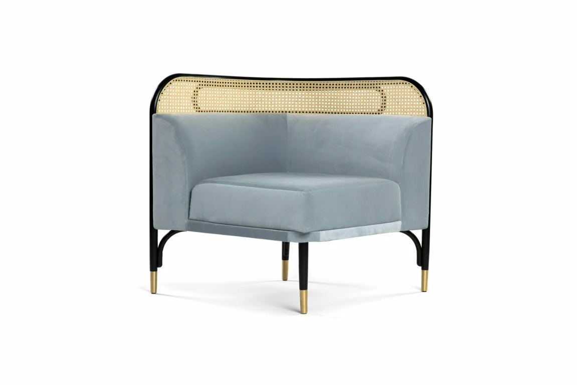 Диван угловой Targa — Gebruder Thonet Vienna, ткань, фото 6