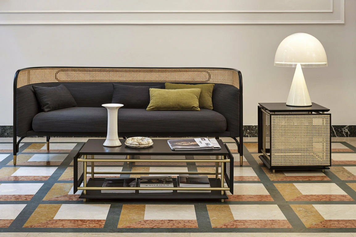 Диван Targa — Gebruder Thonet Vienna, ткань, фото 6