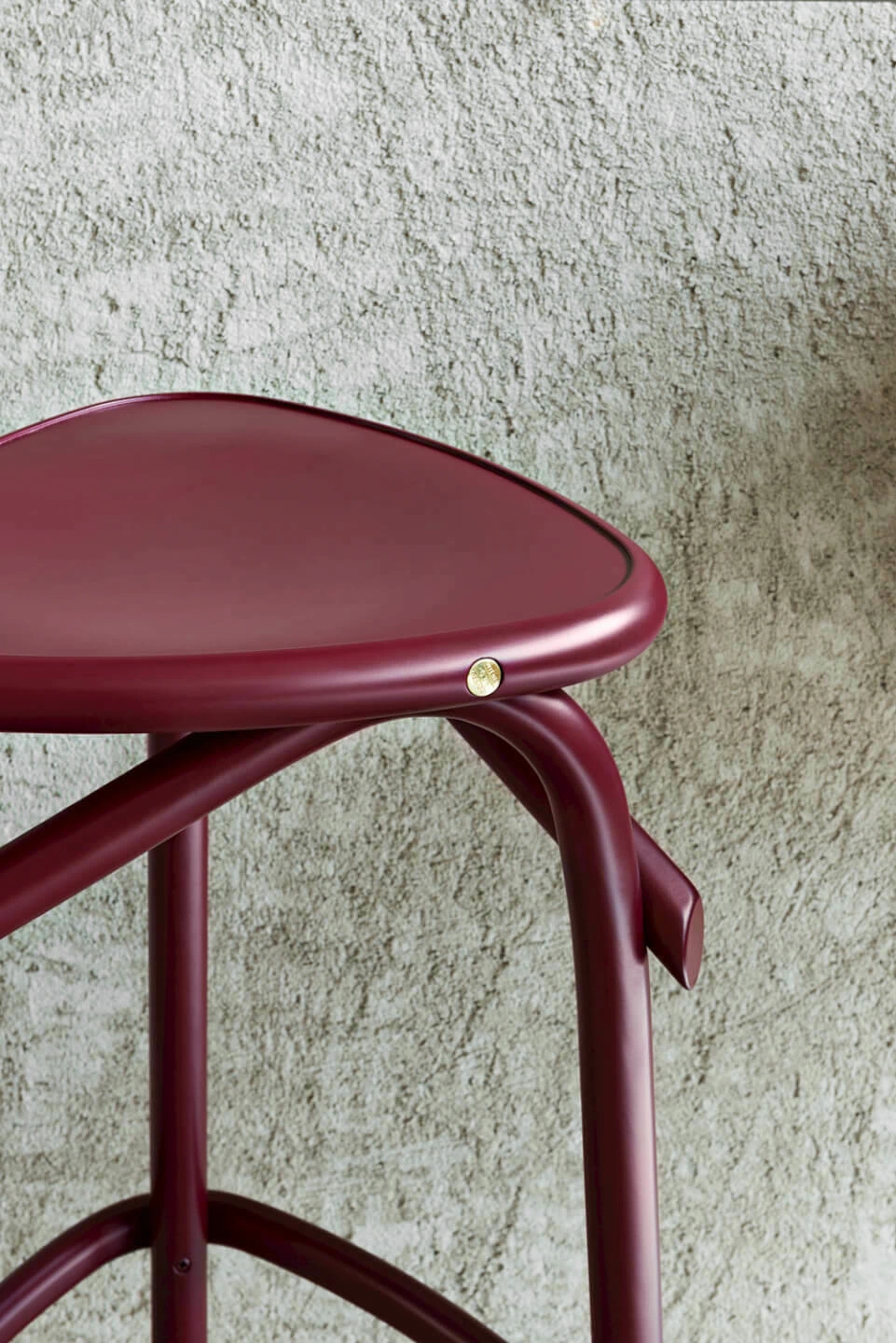 Барный стул Trio — Gebruder Thonet Vienna, дерево, фото 3