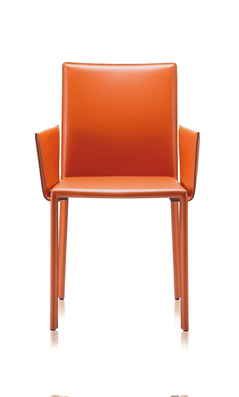Барный стул Twiggy — Gebruder Thonet Vienna, кожа, фото 4