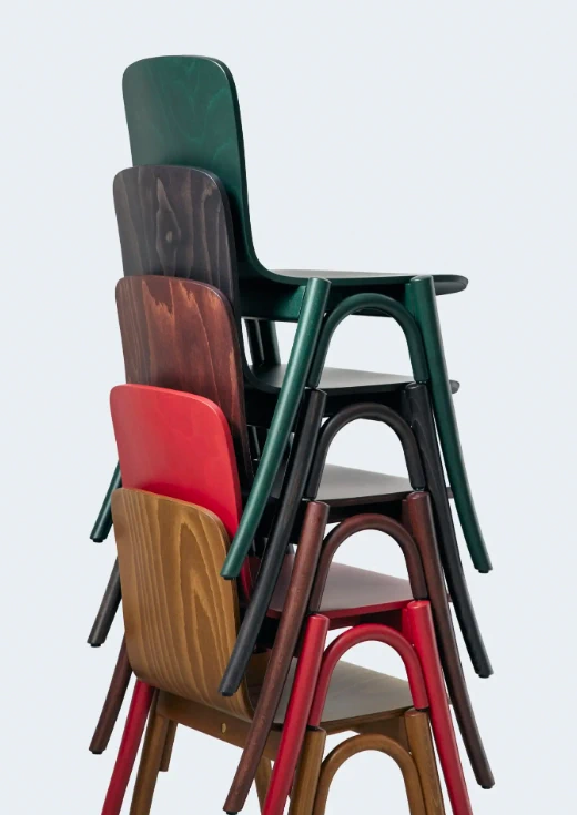 Стул You — Gebruder Thonet Vienna, ткань, фото 3