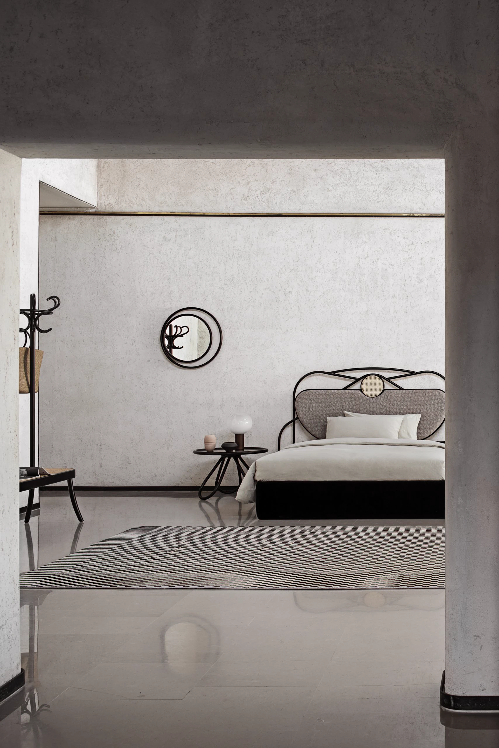 Кровать Yvette — Gebruder Thonet Vienna, металл, фото 6