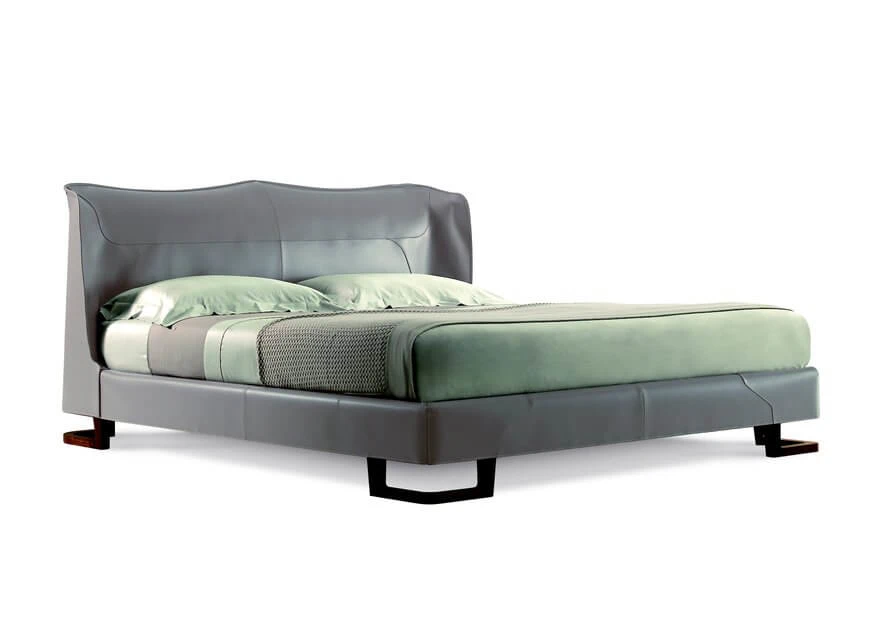 Кровать Corium — Giorgetti, кожа, фото 2