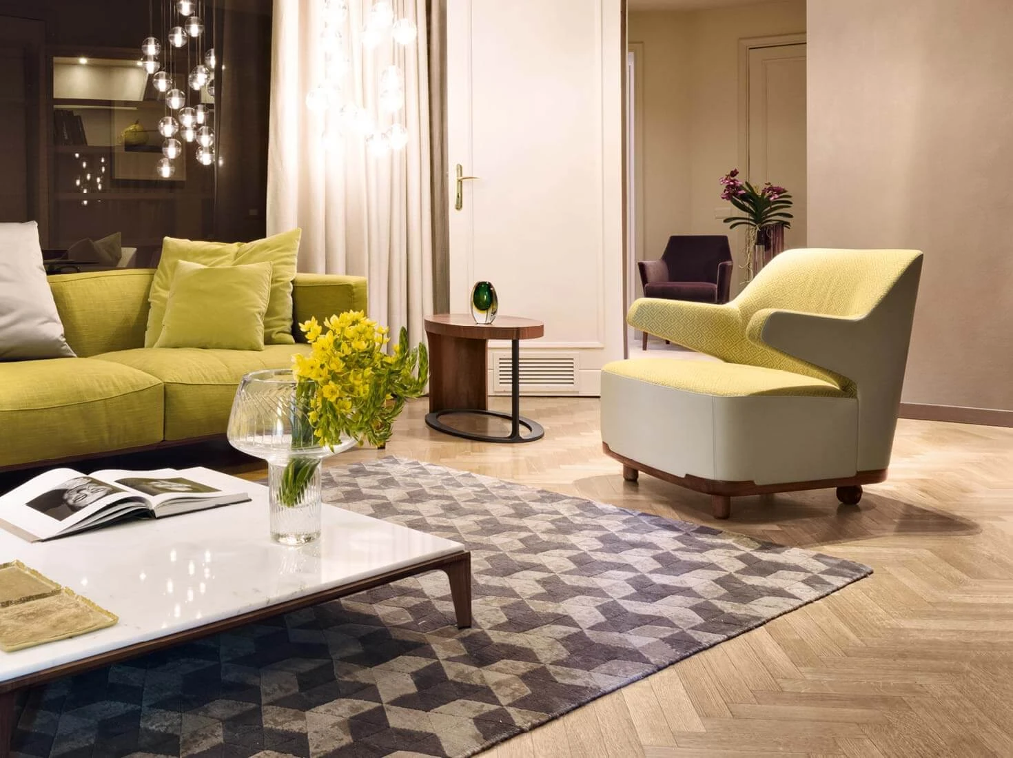 Кресло Cozy — Giorgetti, кожа, фото 4