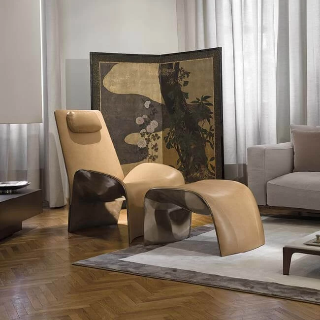 Кресло Eva — Giorgetti, кожа, фото 2