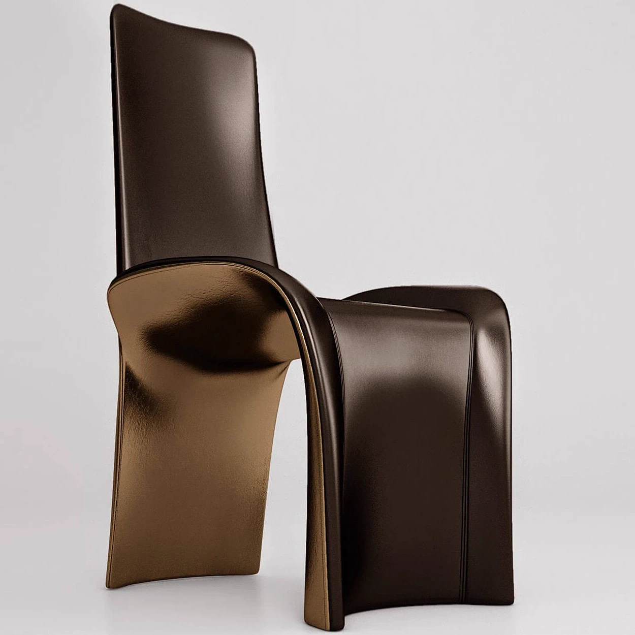 Стул Eva — Giorgetti, кожа
