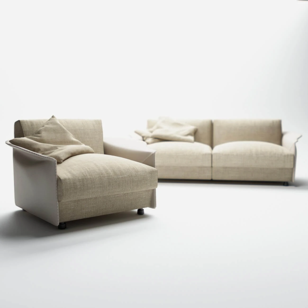 Кресло Fabula — Giorgetti, кожа, фото 2