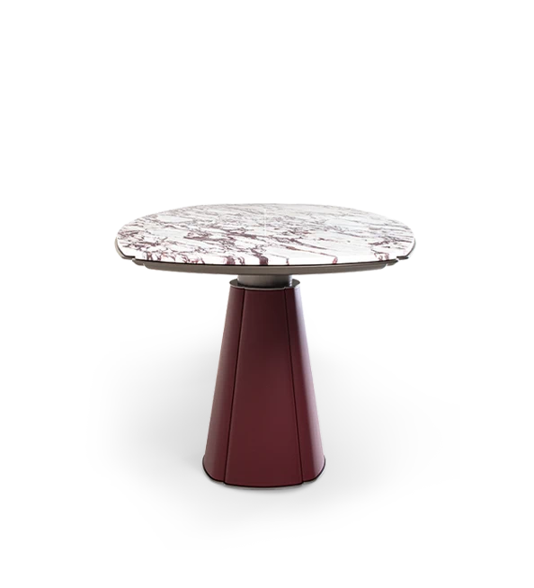 Современный дизайн Стол Floria — Giorgetti, кожа, фото 4