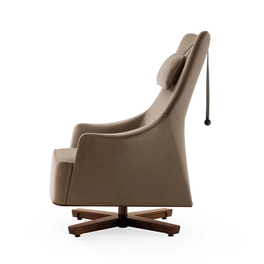 Кресло Mobius — Giorgetti, кожа, фото 2