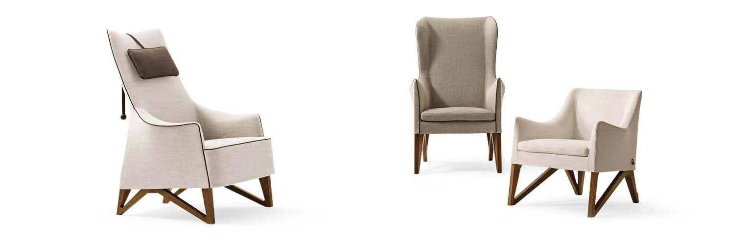 Кресло Mobius — Giorgetti, кожа, фото 3