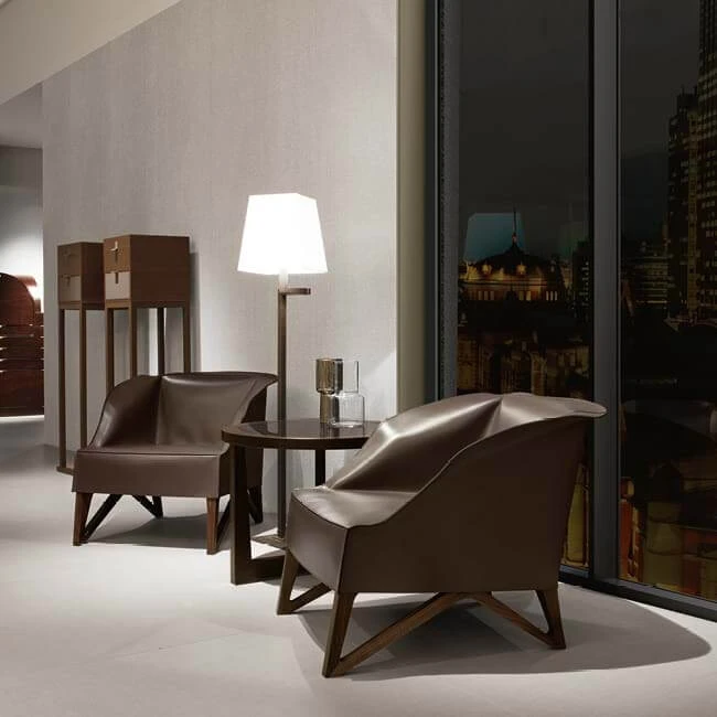 Кресло Mobius — Giorgetti, кожа, фото 5