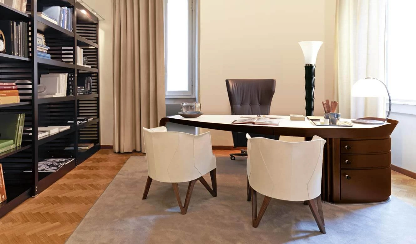 Кресло Mobius — Giorgetti, кожа, фото 6