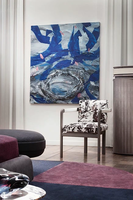Стул Montgomery — Giorgetti, кожа, фото 3