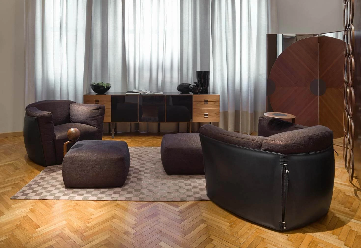 Кресло My — Giorgetti, кожа, фото 3