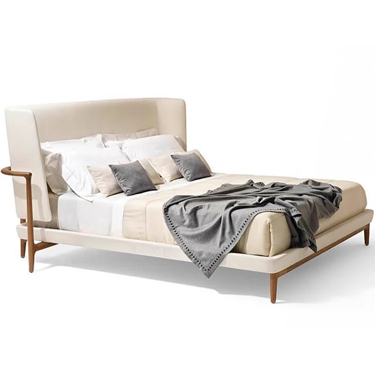 Кровать Pegaso — Giorgetti, кожа
