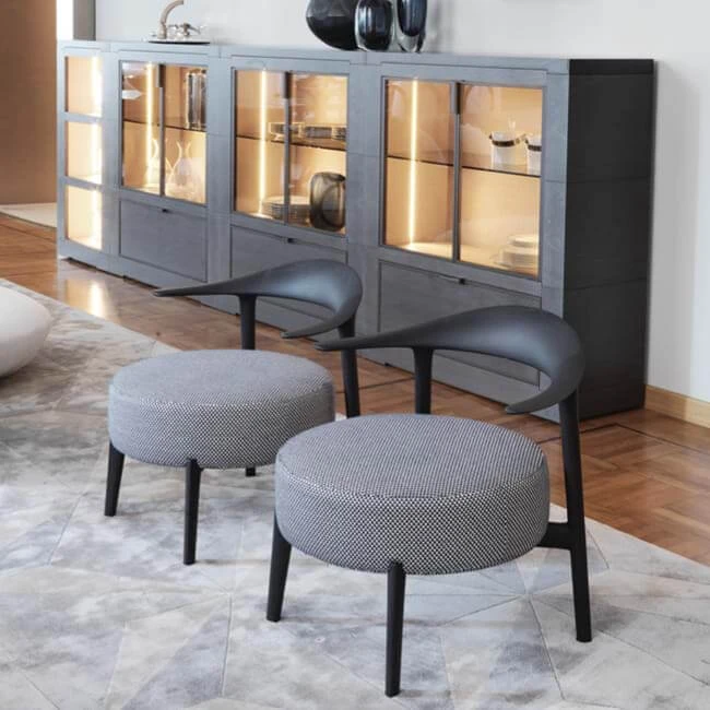 Кресло Ripple — Giorgetti, кожа, фото 4