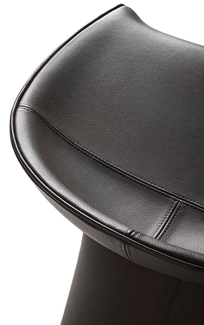 Барный стул Skirt — Giorgetti, кожа, фото 4