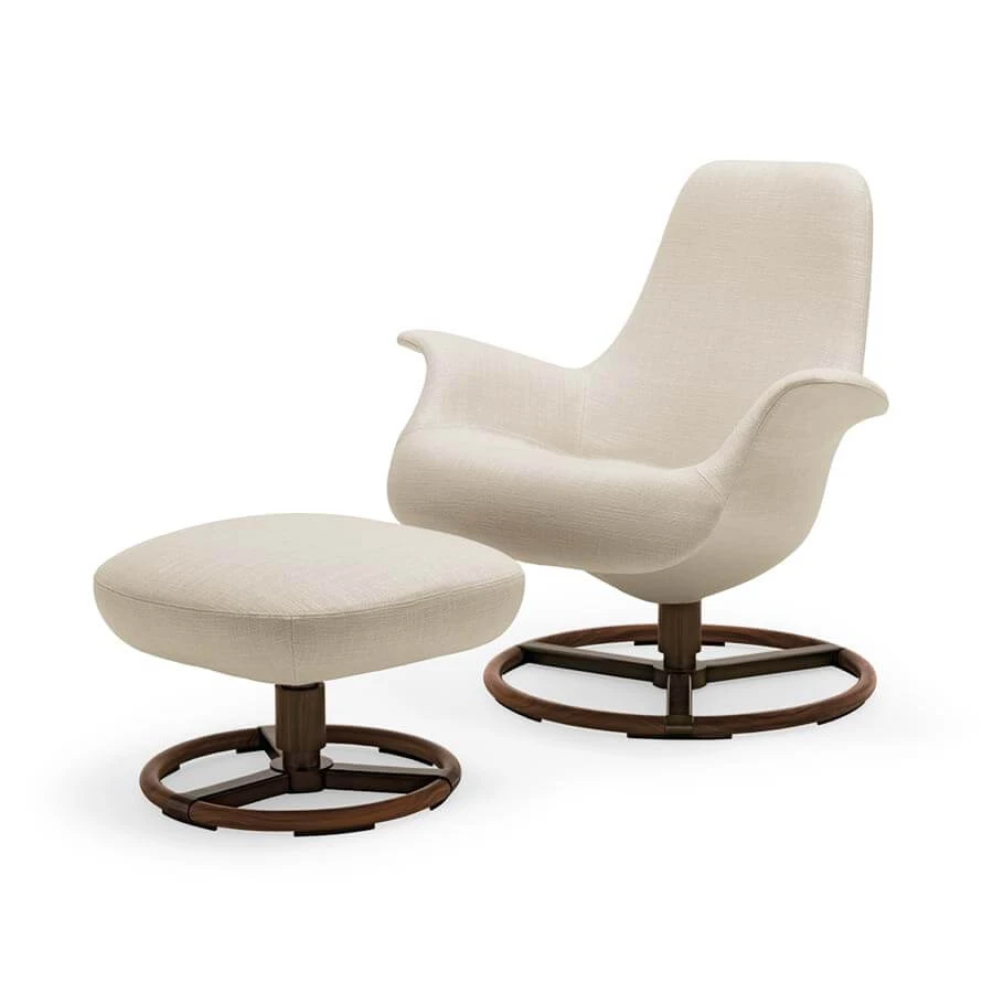Кресло Tilt — Giorgetti, кожа, фото 3