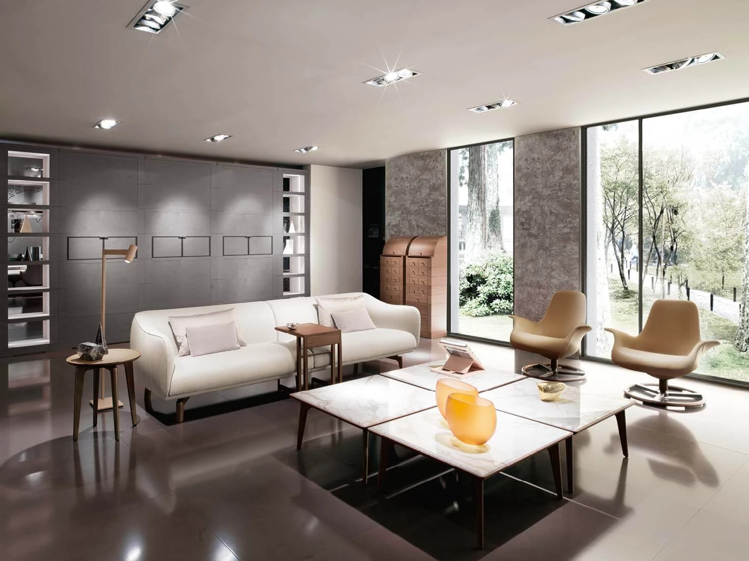 Кресло Tilt — Giorgetti, кожа, фото 6