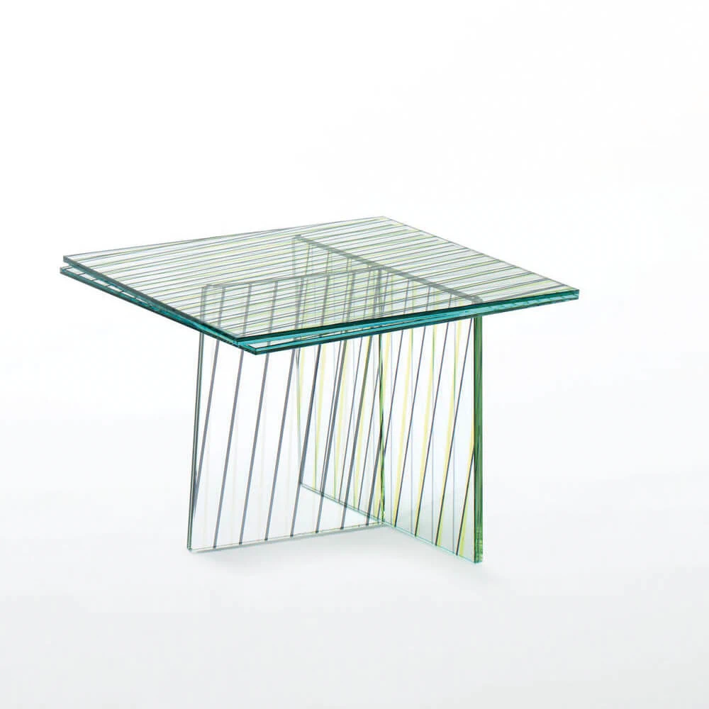 Стол Crossing — Glas Italia, стекло