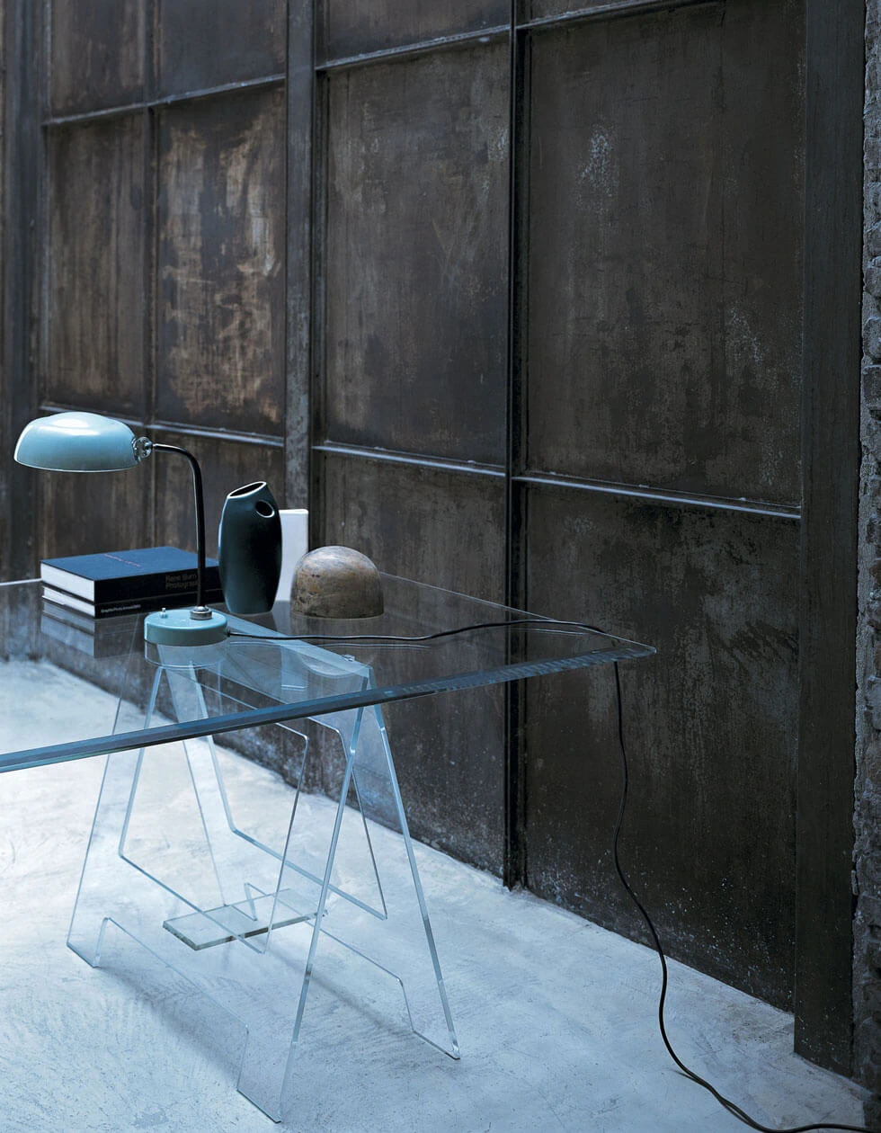 Стол Don Cavalletto — Glas Italia, стекло, фото 3