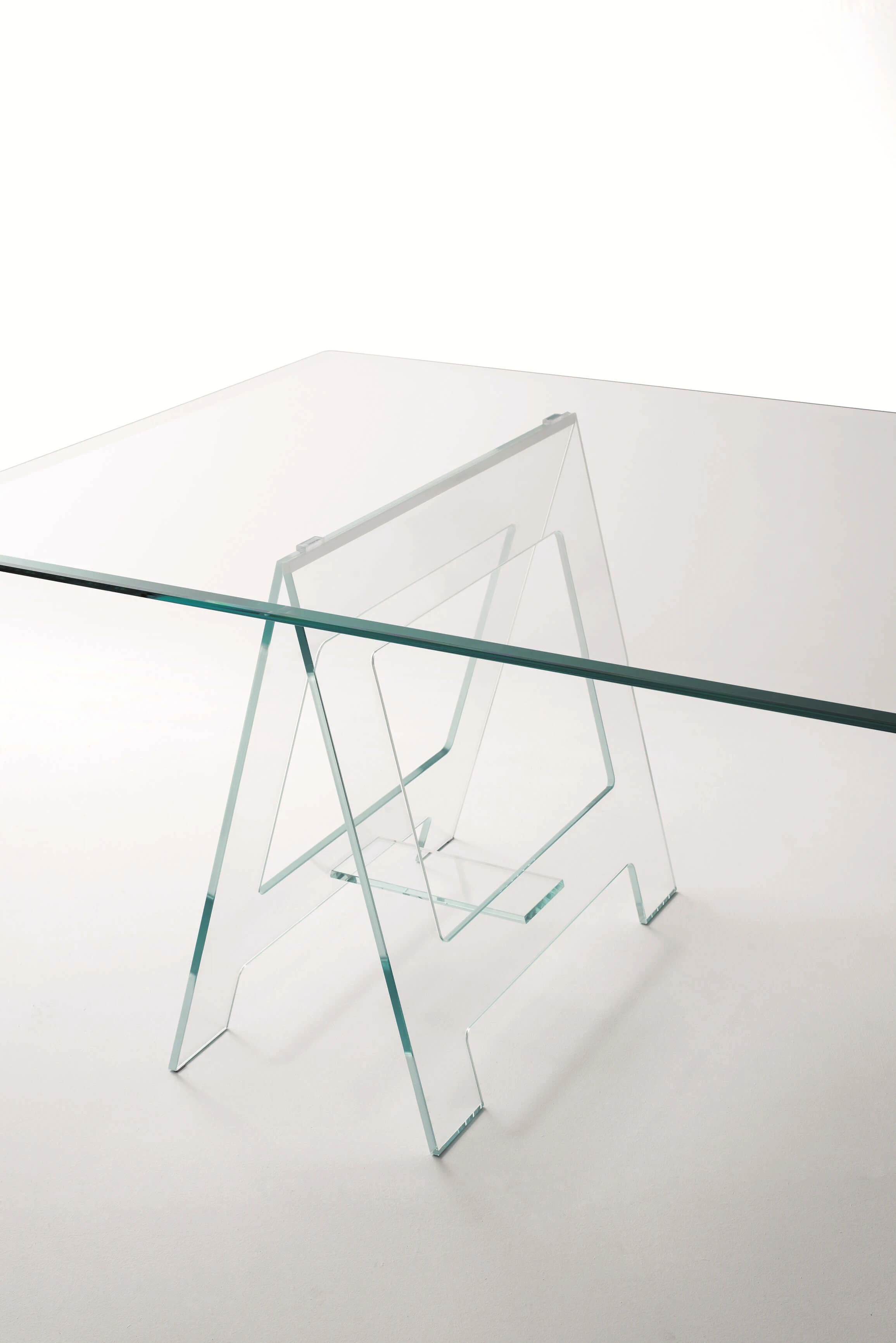 Стол Don Cavalletto — Glas Italia, стекло, фото 4