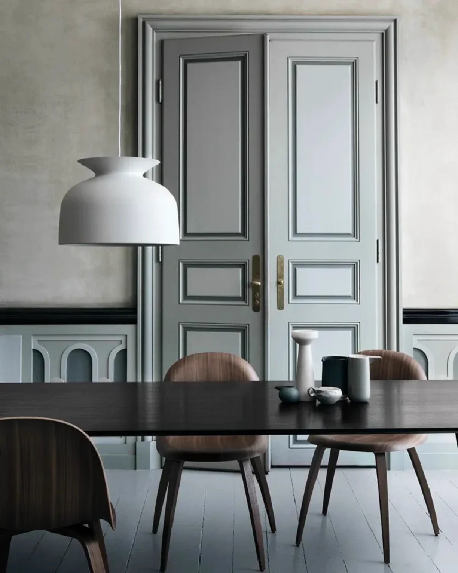 Каркас и наполнение: дерево, металл. Современный дизайн Стул Gubi 3d Dining Chair — Gubi, ткань, фото 5