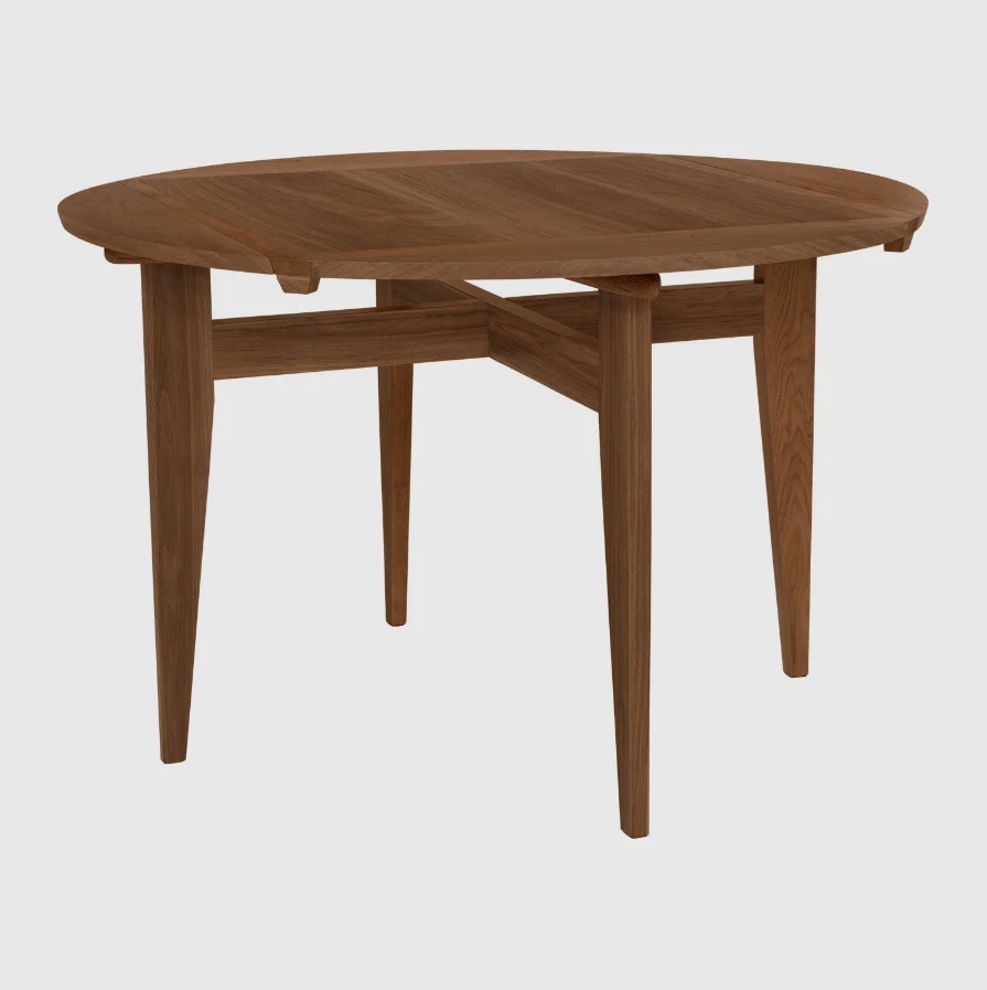 Стол B-Table, Pivoting Round / Square — Gubi, дерево, фото 4