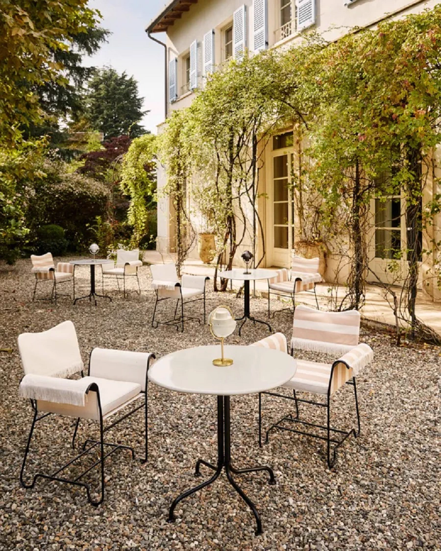 Стол Carmel Bistro — Gubi, металл, фото 4